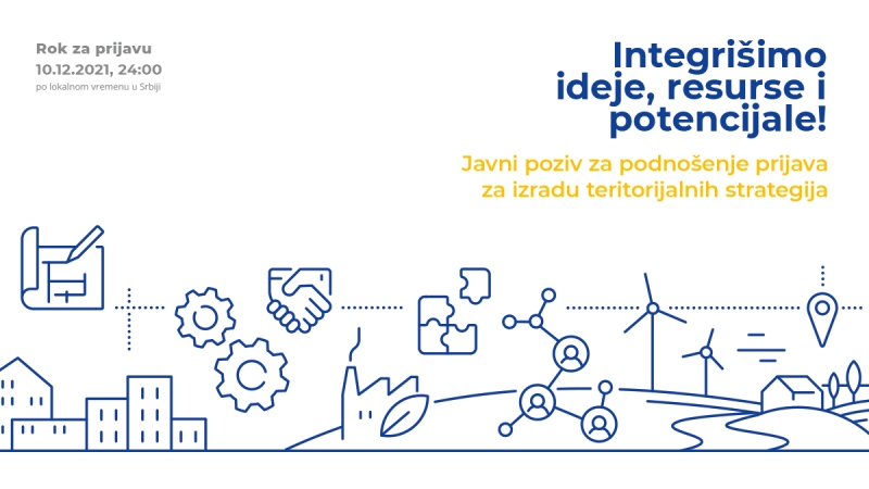 Integrišemo ideje, resurse i potencijale 
Objavljen poziv za podnošenje prijava za izradu teritorijalnih strategija u okviru programa EU PRO Plus