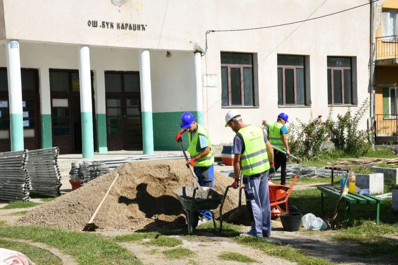 Uz podršku EU rekonstruiše se Osnovna škola „Vuk Karadžić“ u Belotincu u opštini  Doljevac