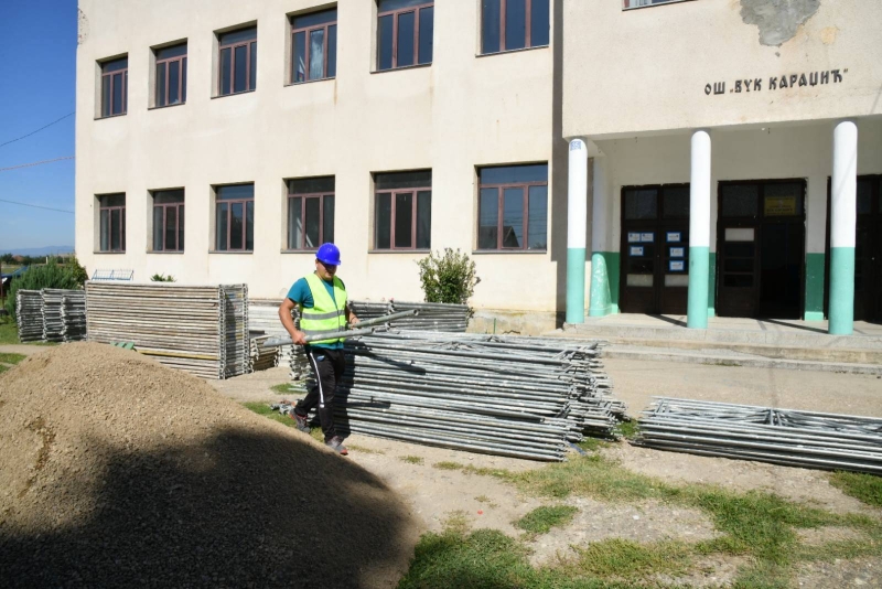 Primary school "Vuk Karadžić" in Belotinac in the municipality of Doljevac to be reconstructed with the EU support