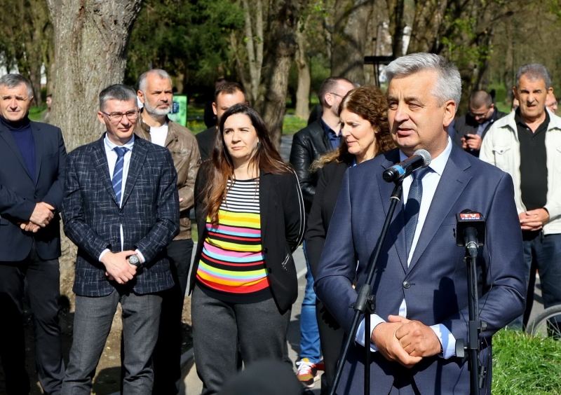 Otvoren renovirani park u Prijepolju