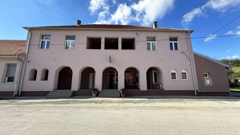 New look of the Cultural Centre in the Bobovo village with EU support
